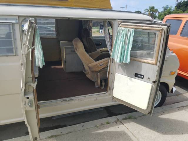 1968 Tan Ford E-Series Van Van Camper