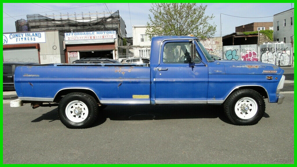 1968 Blue Ford Ranger Pickup Truck