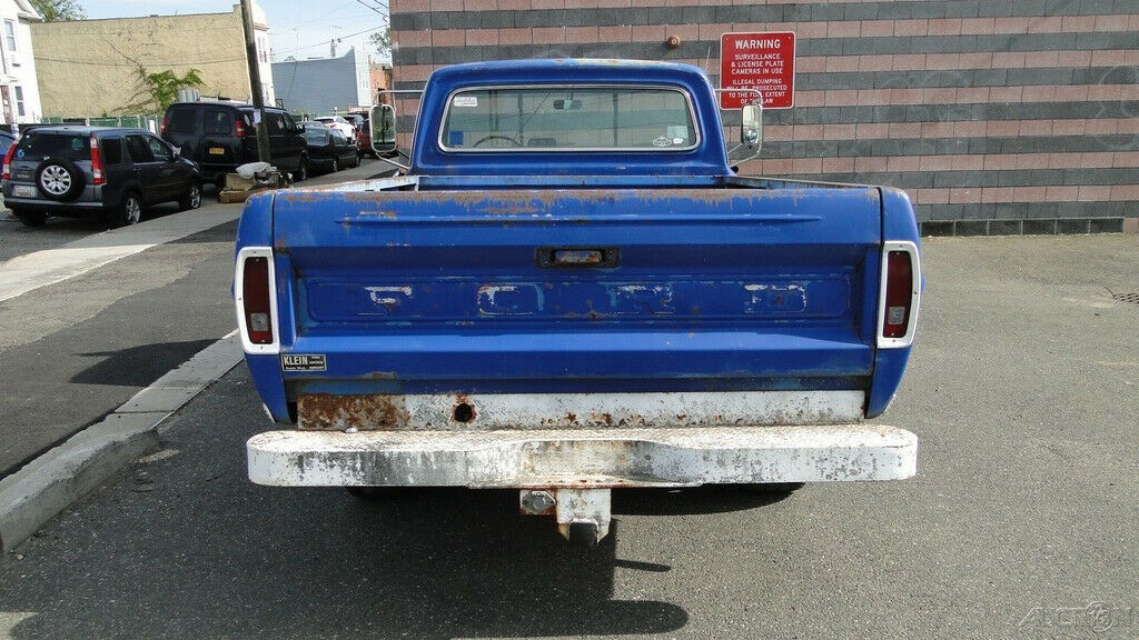 1968 Blue Ford Ranger Pickup Truck
