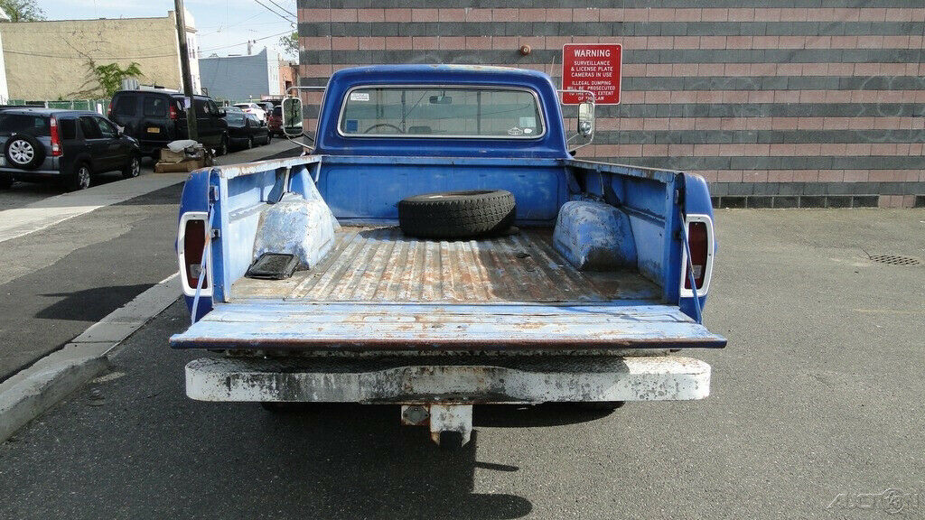 1968 Blue Ford Ranger Pickup Truck