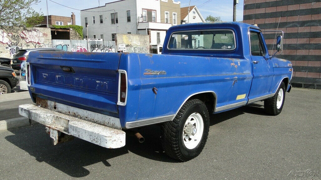 1968 Blue Ford Ranger Pickup Truck