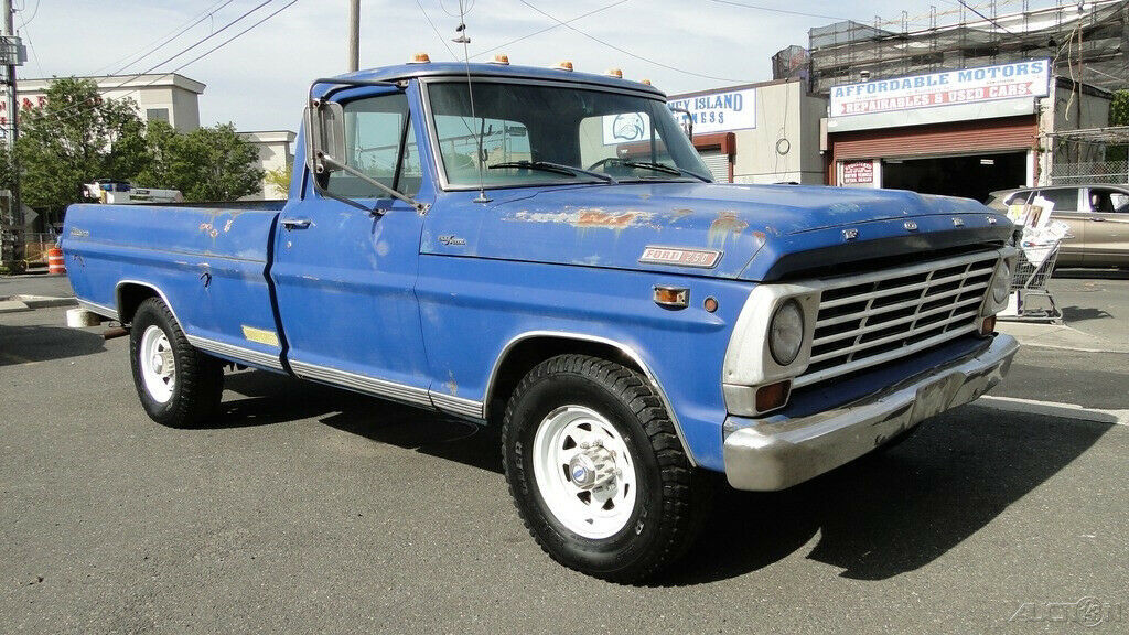 1968 Blue Ford Ranger Pickup Truck