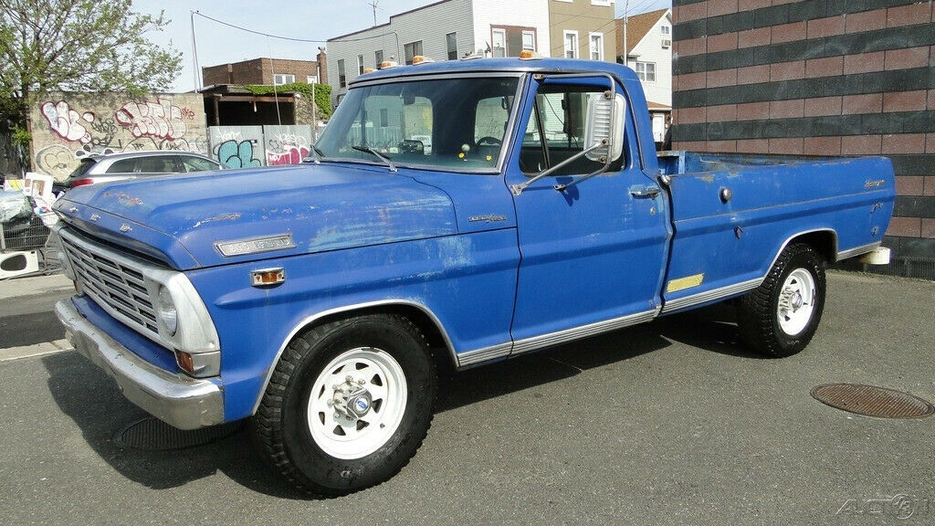 1968 Blue Ford Ranger Pickup Truck
