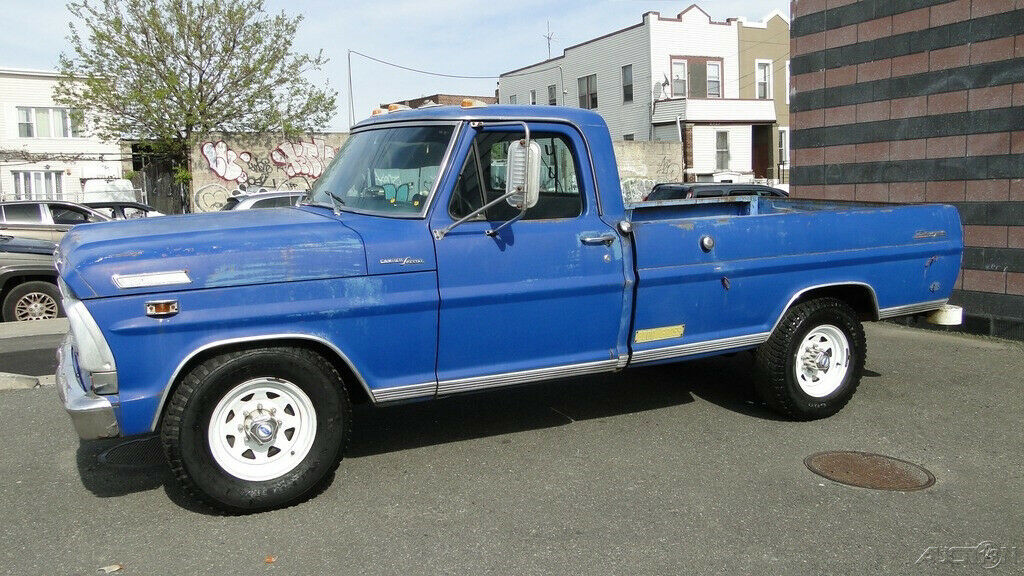 1968 Blue Ford Ranger Pickup Truck