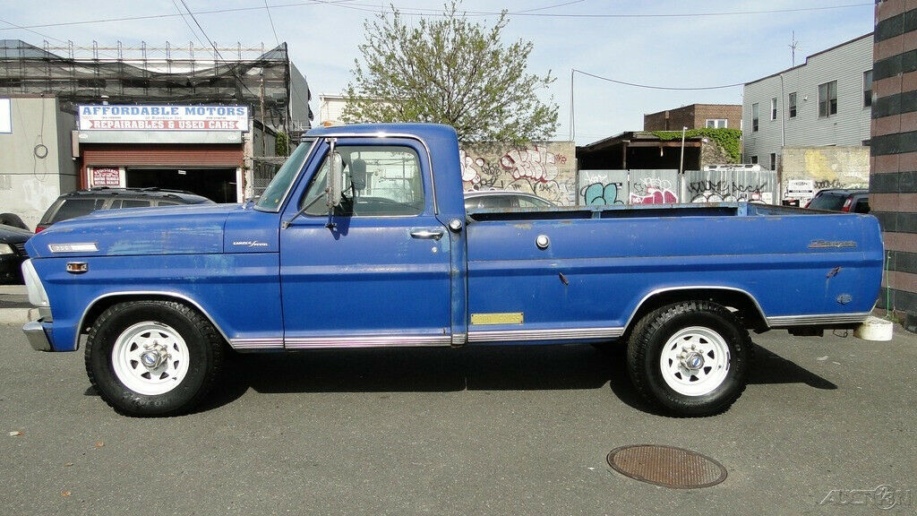 1968 Blue Ford Ranger Pickup Truck