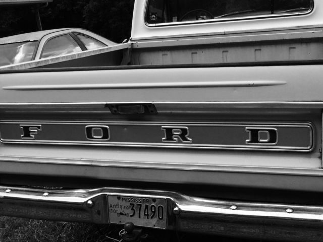 1968 GREEN Ford Ranger Cab & Chassis