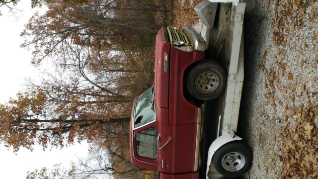 1968 Burgundy Ford Ranger