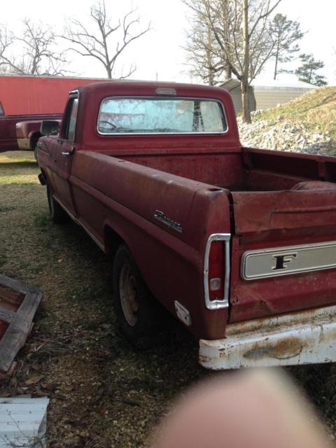 1968 Burgundy Ford Ranger
