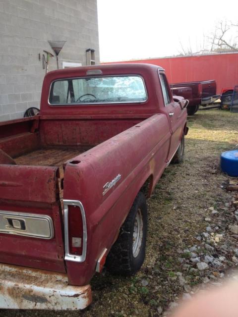 1968 Burgundy Ford Ranger