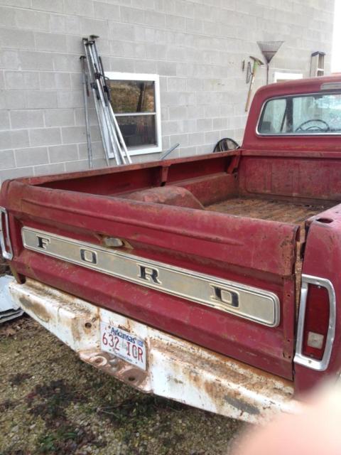 1968 Burgundy Ford Ranger