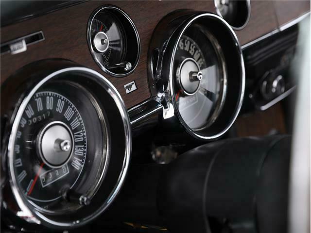 1968 Red Ford Mustang convertible