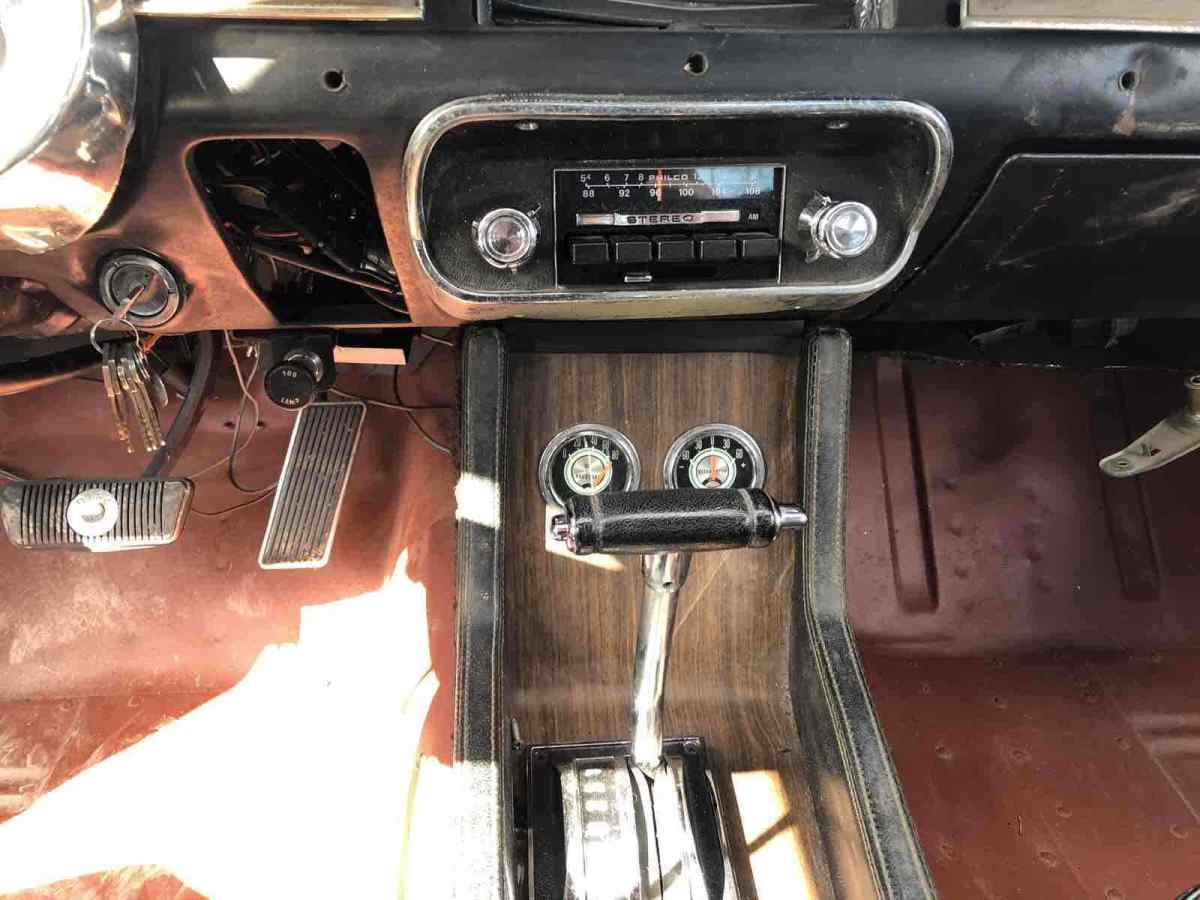 1968 Brown Ford shelby GT-350 Sports car