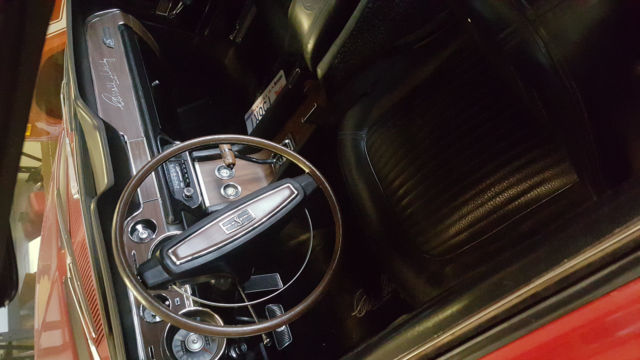 1968 Red Ford Mustang Convertible