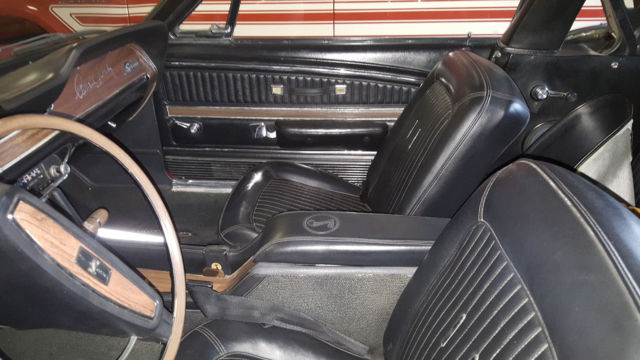 1968 Red Ford Mustang Convertible