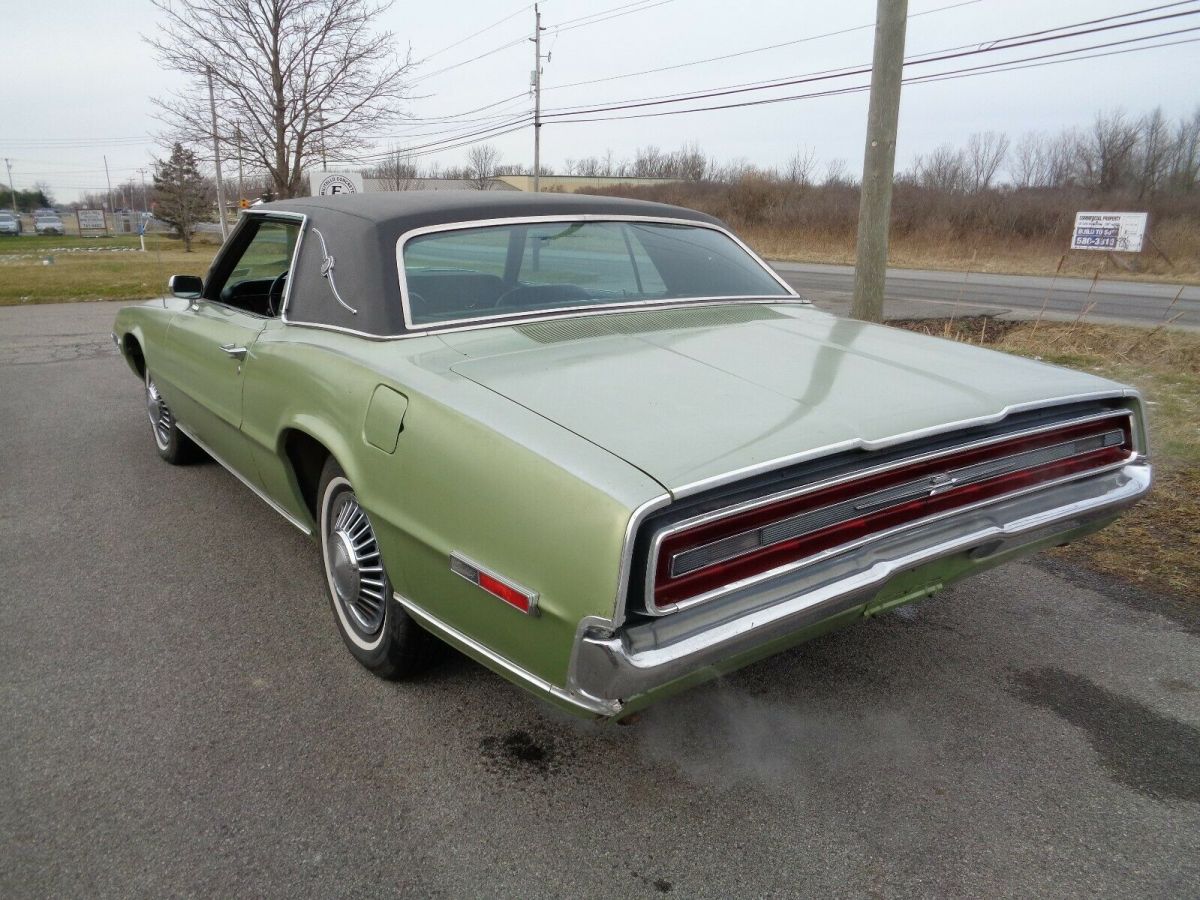 1968 Green Ford Thunderbird Coupe