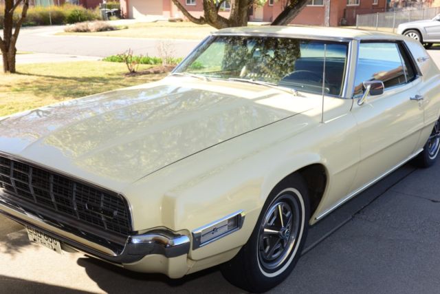 1968 Yellow Ford Thunderbird Coupe