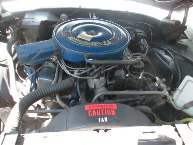 1968 Blue Ford Thunderbird Coupe