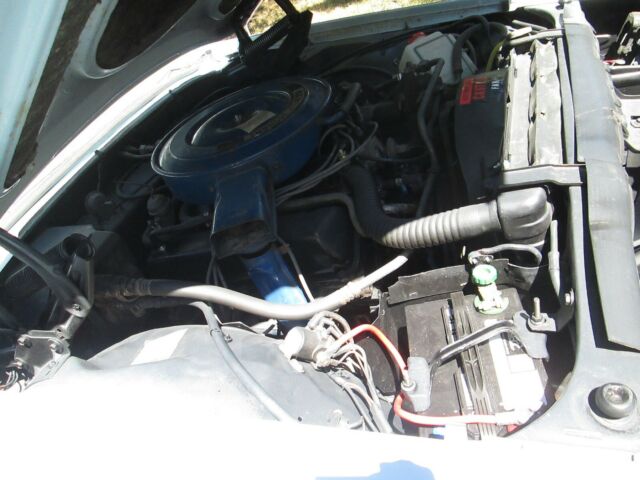 1968 Blue Ford Thunderbird Coupe