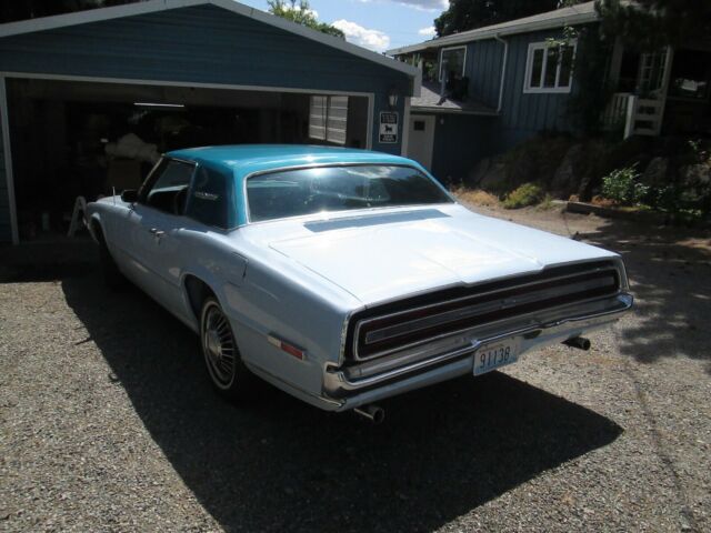 1968 Blue Ford Thunderbird Coupe