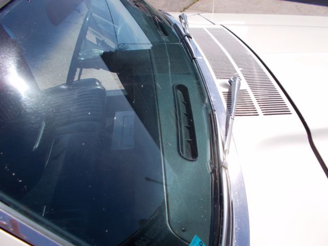 1968 White Ford Thunderbird 4 Door