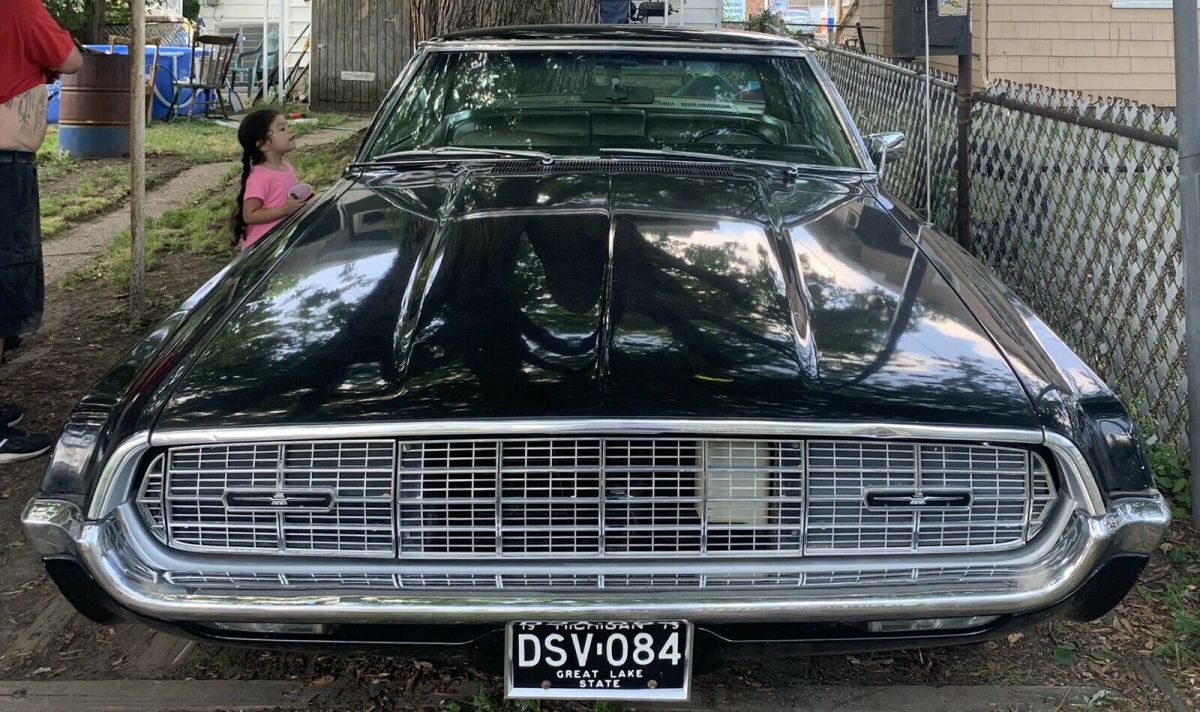 1968 Black Ford Thunderbird Coupe