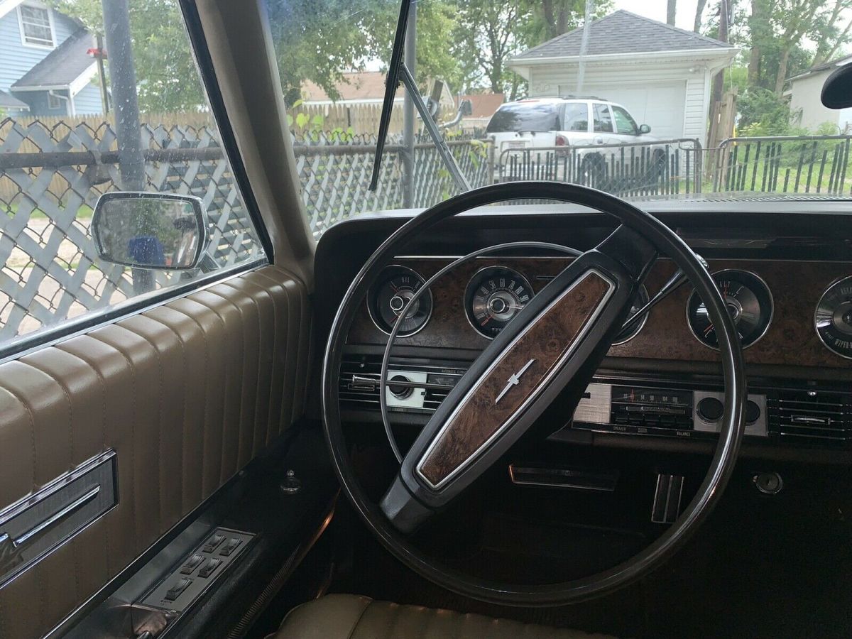 1968 Black Ford Thunderbird Coupe