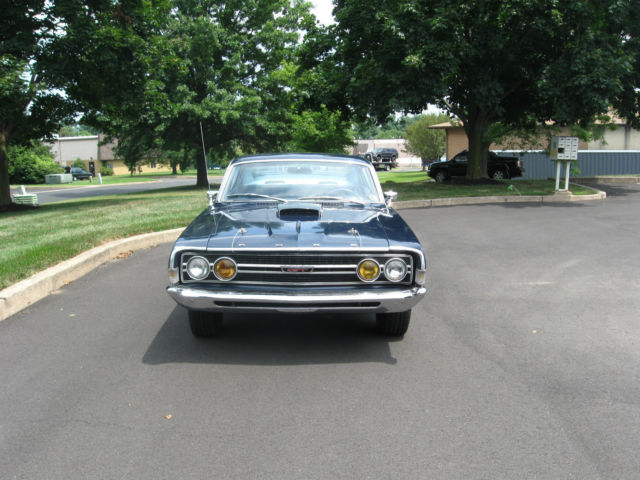 1968 Blue Ford Torino Fastback