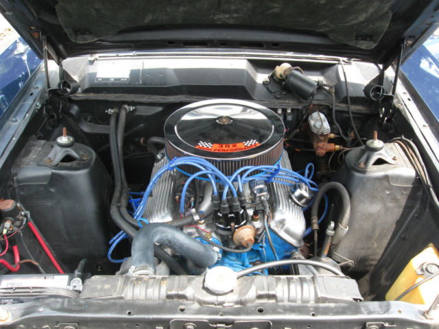 1968 Blue Ford Torino Fastback