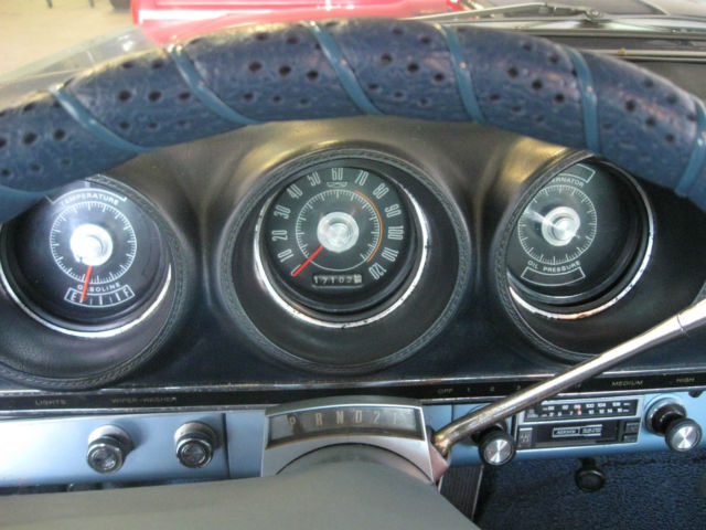 1968 Blue Ford Torino Fastback