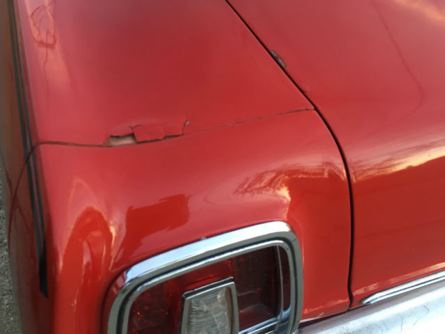 1968 Red Ford Torino U/K