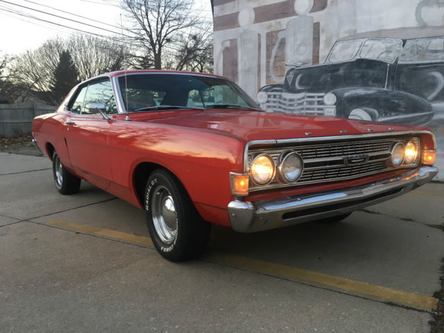 1968 Red Ford Torino U/K