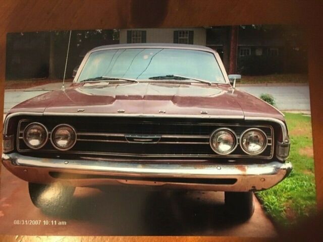 1968 Burgundy Ford Torino Sedan