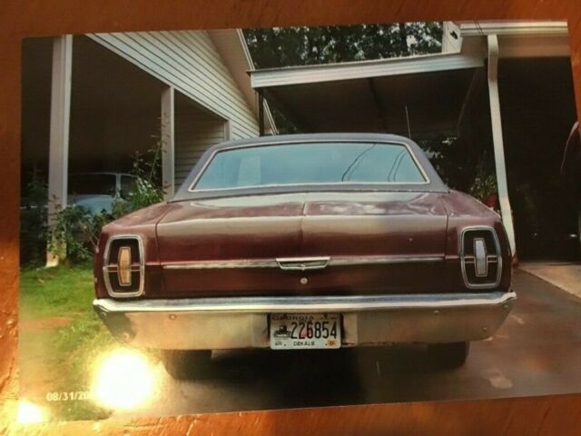1968 Burgundy Ford Torino Sedan