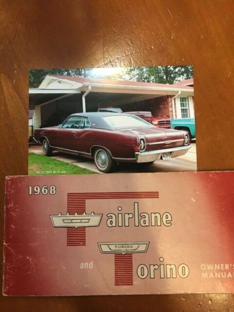 1968 Burgundy Ford Torino Sedan