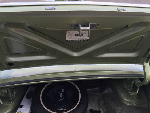 1968 Lime Gold Ford Torino 2 Dr Fastback