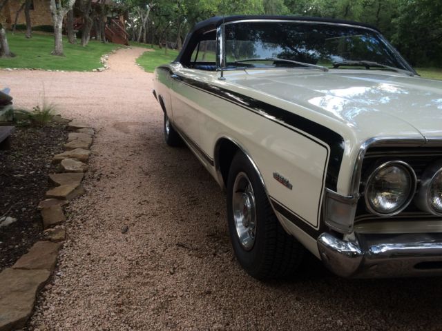 1968 White Ford Torino Convertible