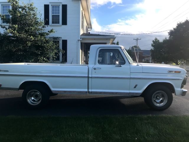 1968 White Ford F-100 Standard Cab Pickup