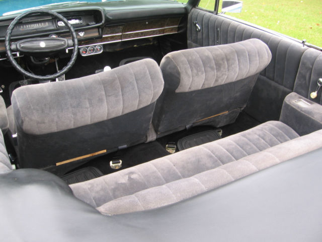 1968 Blue Ford Galaxie Convertible