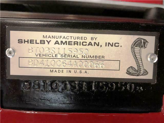 1968 Red Ford Mustang convertible