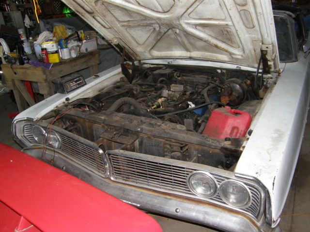 1968 Blue Ford Galaxie Convertible