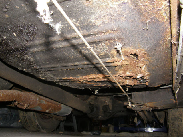 1968 Blue Ford Galaxie Convertible