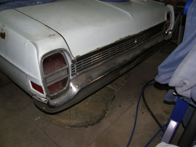 1968 Blue Ford Galaxie Convertible