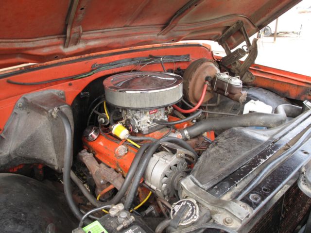 1968 Orange Chevrolet Other Pickups