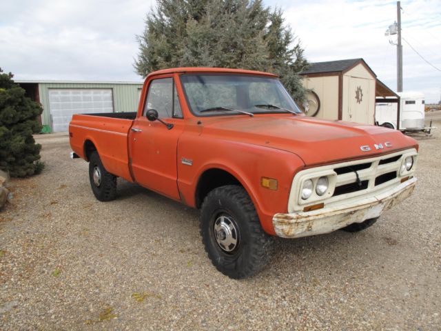 1968 Orange Chevrolet Other Pickups