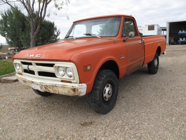 1968 Orange Chevrolet Other Pickups