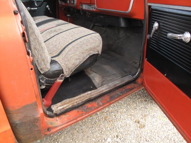 1968 Orange Chevrolet Other Pickups