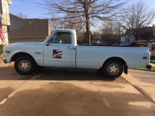 1968 Blue GMC C20 Crew Cab Pickup