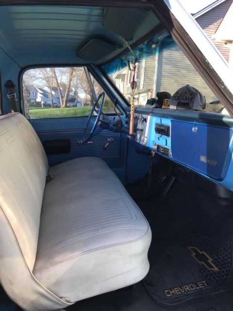 1968 Blue GMC C20 Crew Cab Pickup