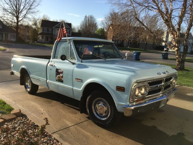 1968 Blue GMC C20 Crew Cab Pickup