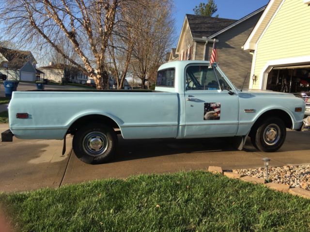 1968 Blue GMC C20 Crew Cab Pickup